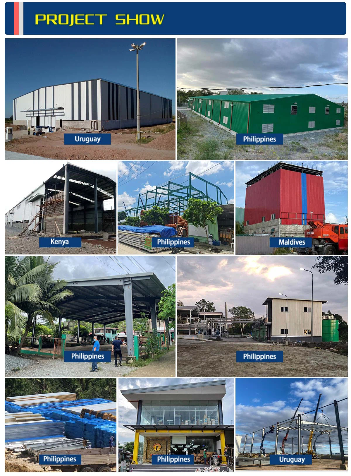 factory steel buildings made in chian